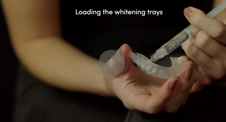 How to use Boutique whitening trays